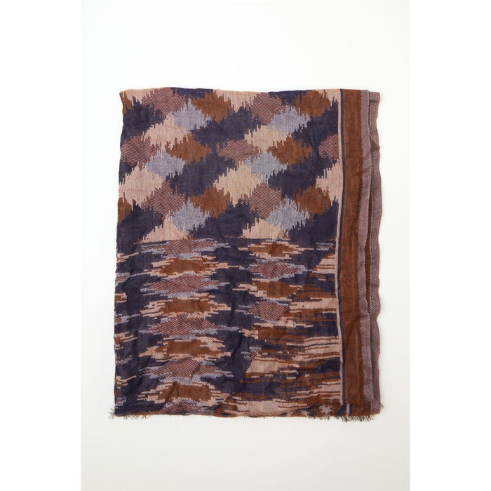 Veritas-Sjaal print multi