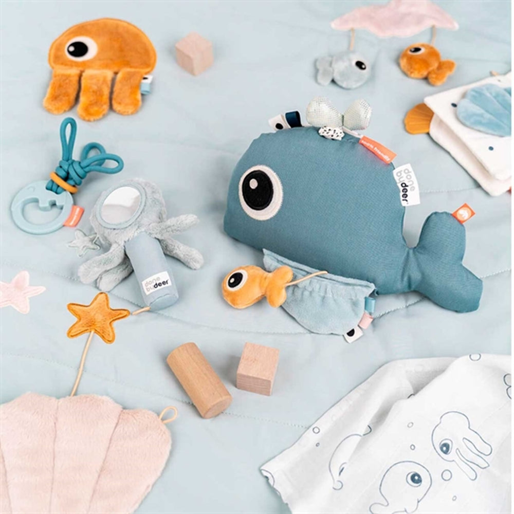 Done by Deer Lille Rangle Jelly Blue - DonebyDeer → Luksusbaby.dk