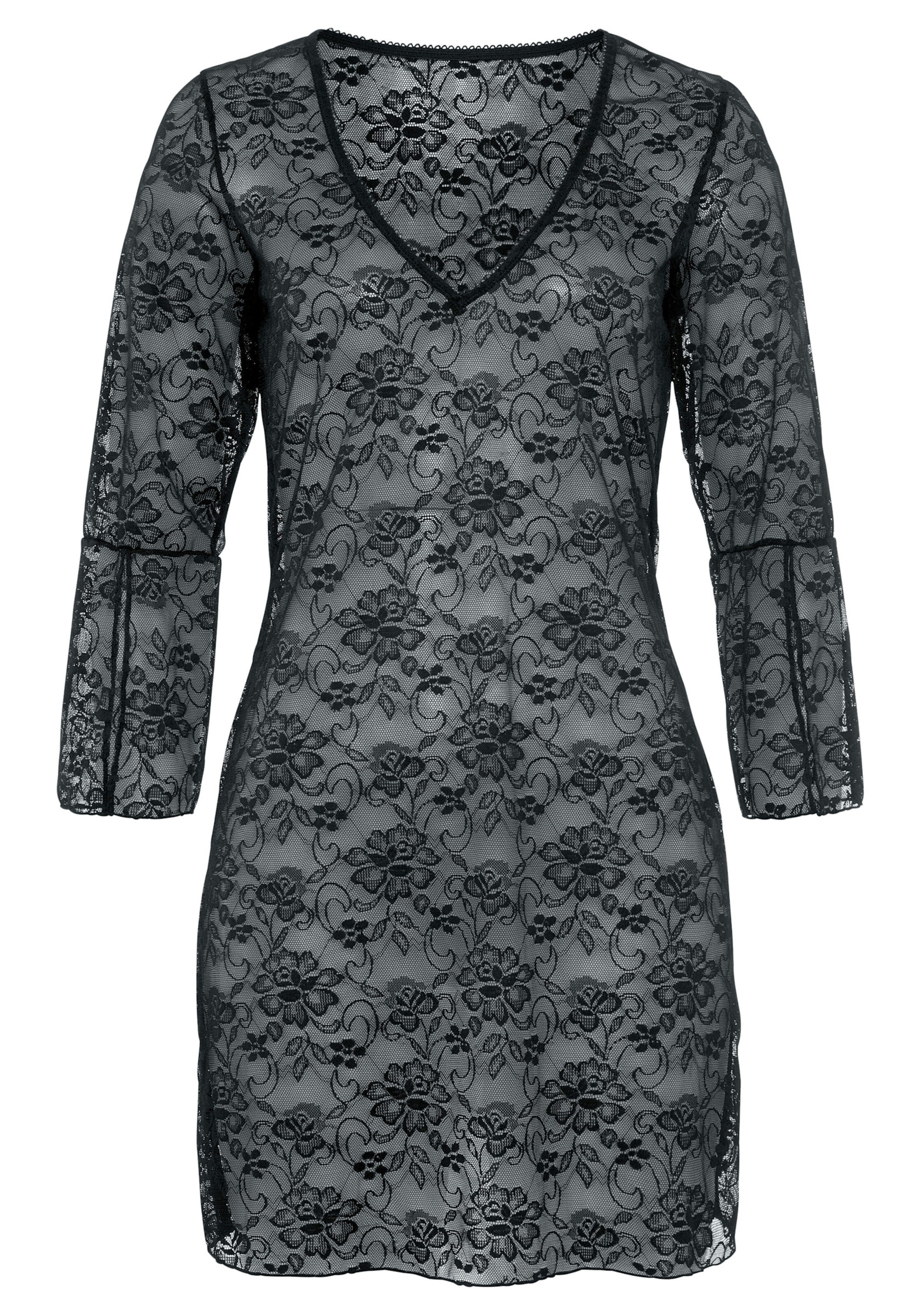 petite fleur gold Negligé in schwarz