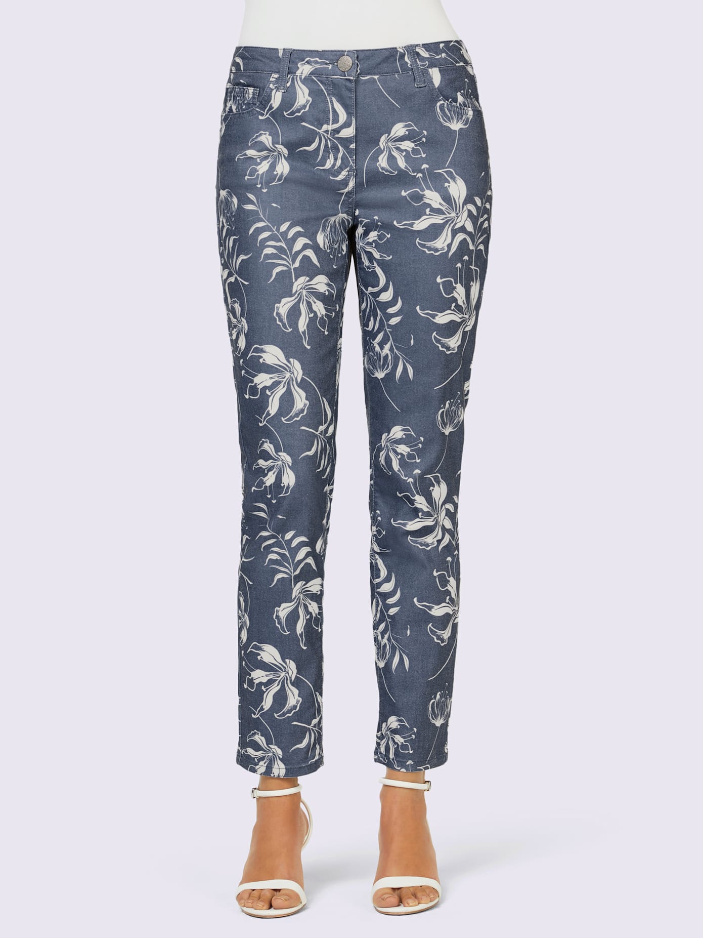 Jean forme courte tendance