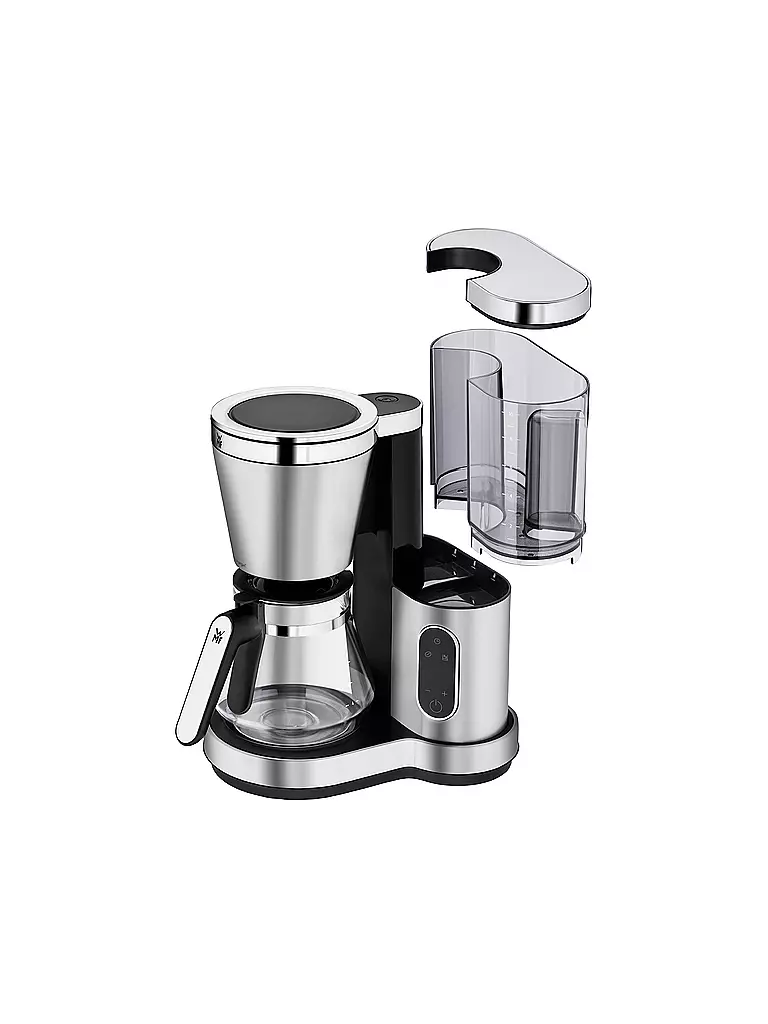 WMF Lumero Kaffeemaschine mit Glaskanne silber