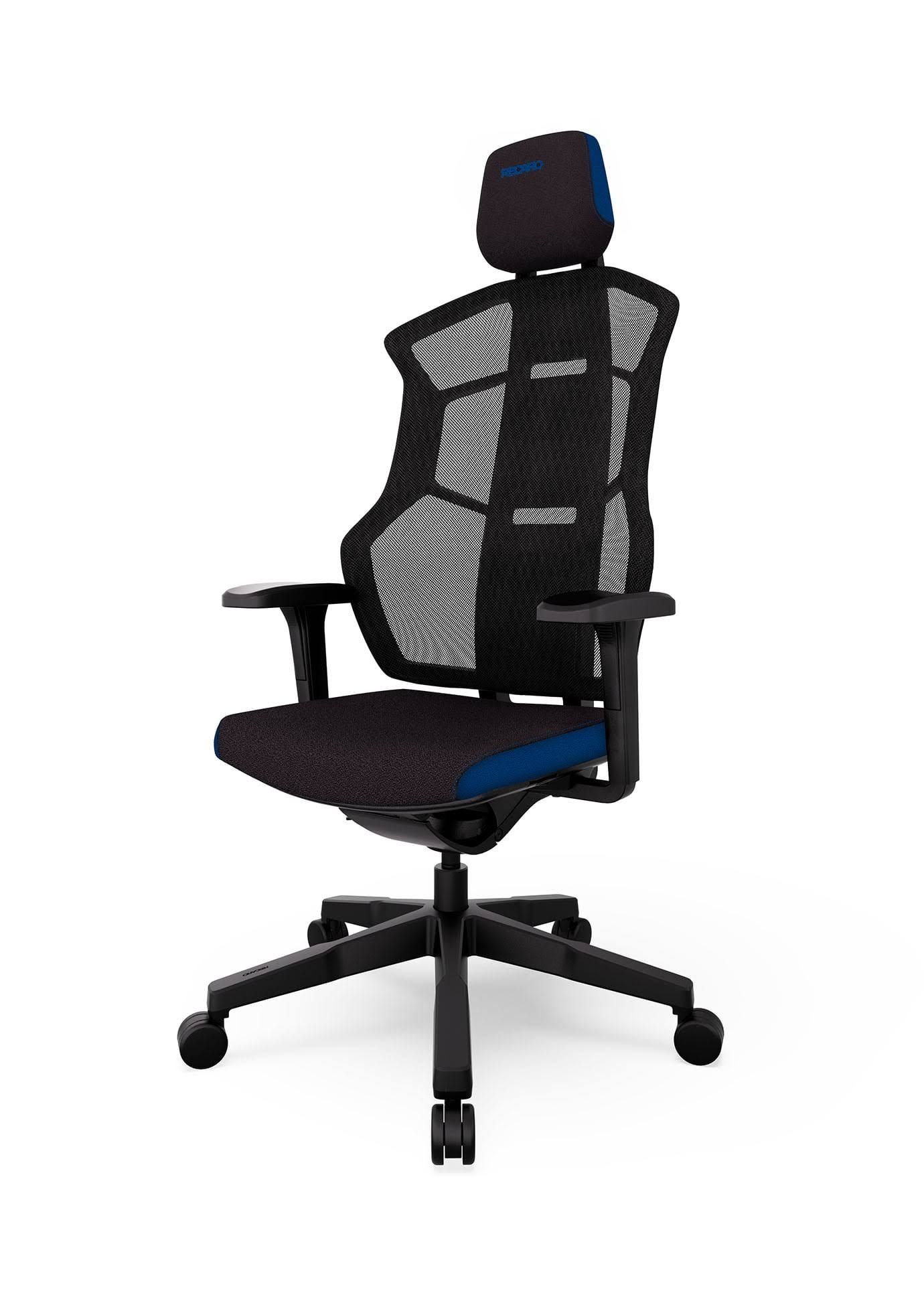 RECARO Aer Midnight Black von RECARO Gaming. Atmungsaktive Mesh-Rücken