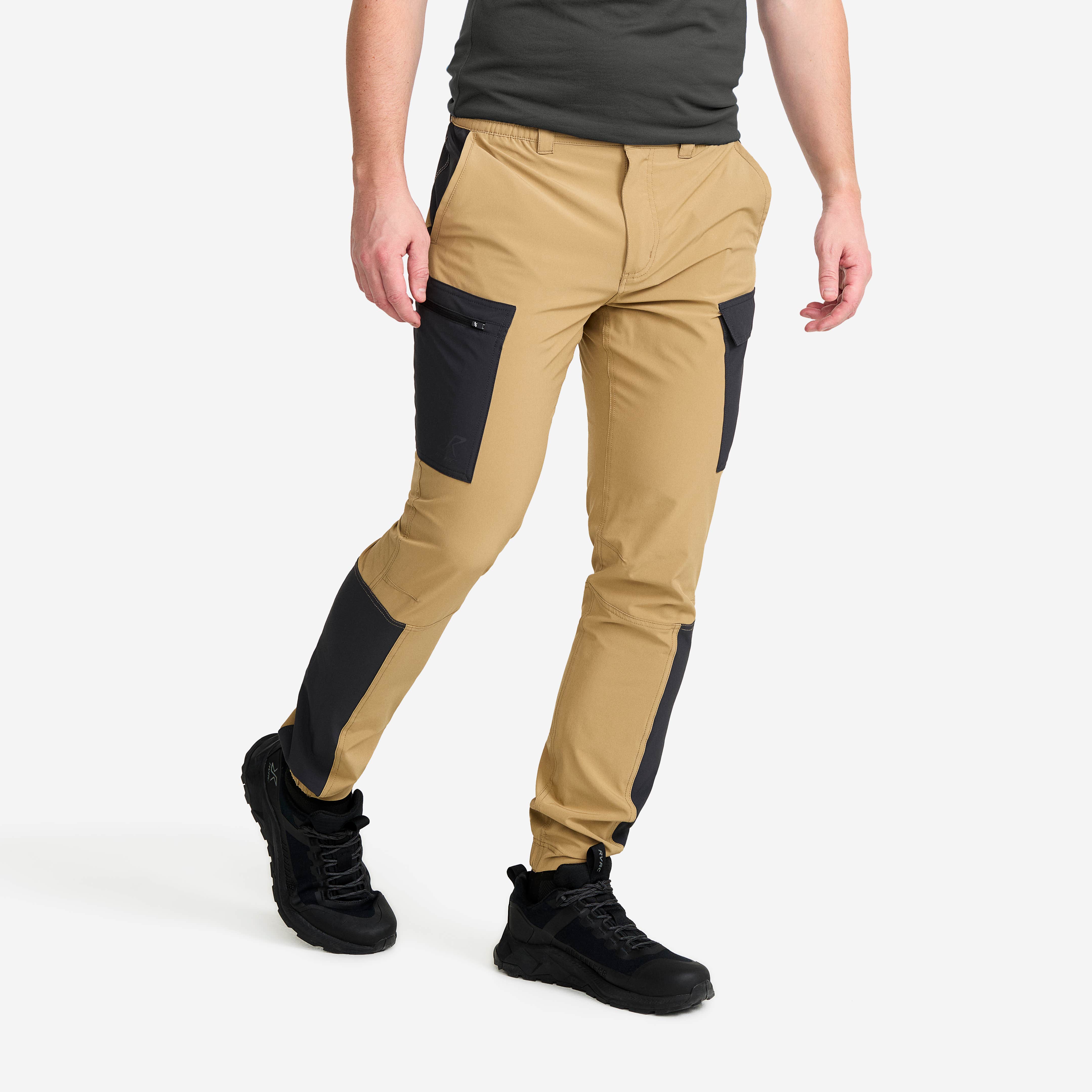 Verge Stretch Cargo Pants Herre Kelp Beige/Anthracite