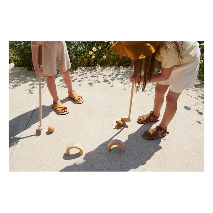 Liewood Set de golf Mary en bois | Bleu roi