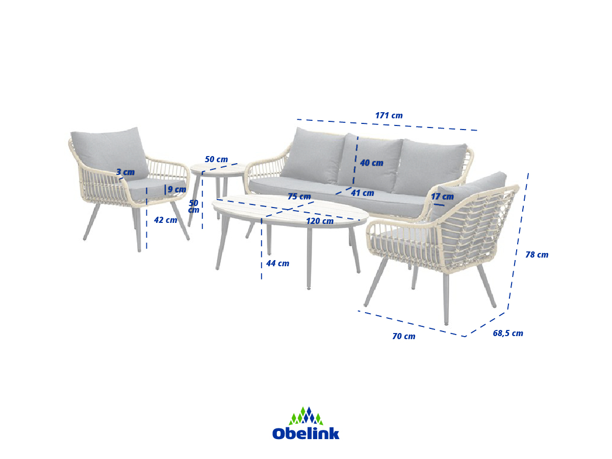 Outdoor Feelings Daisy loungeset