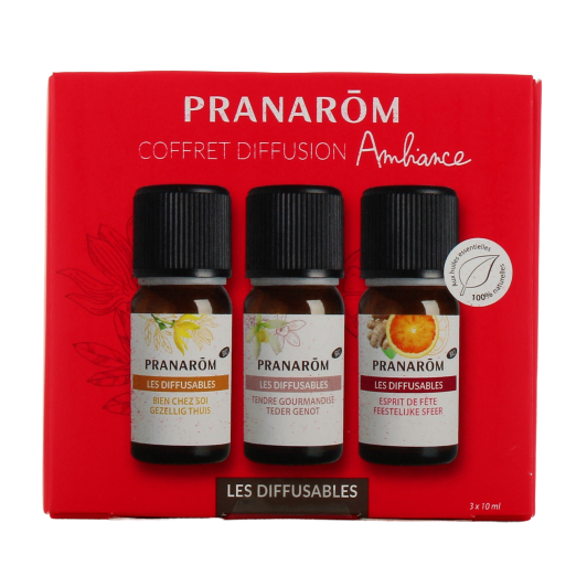 Pranarom Coffret Diffusion Les Diffusables