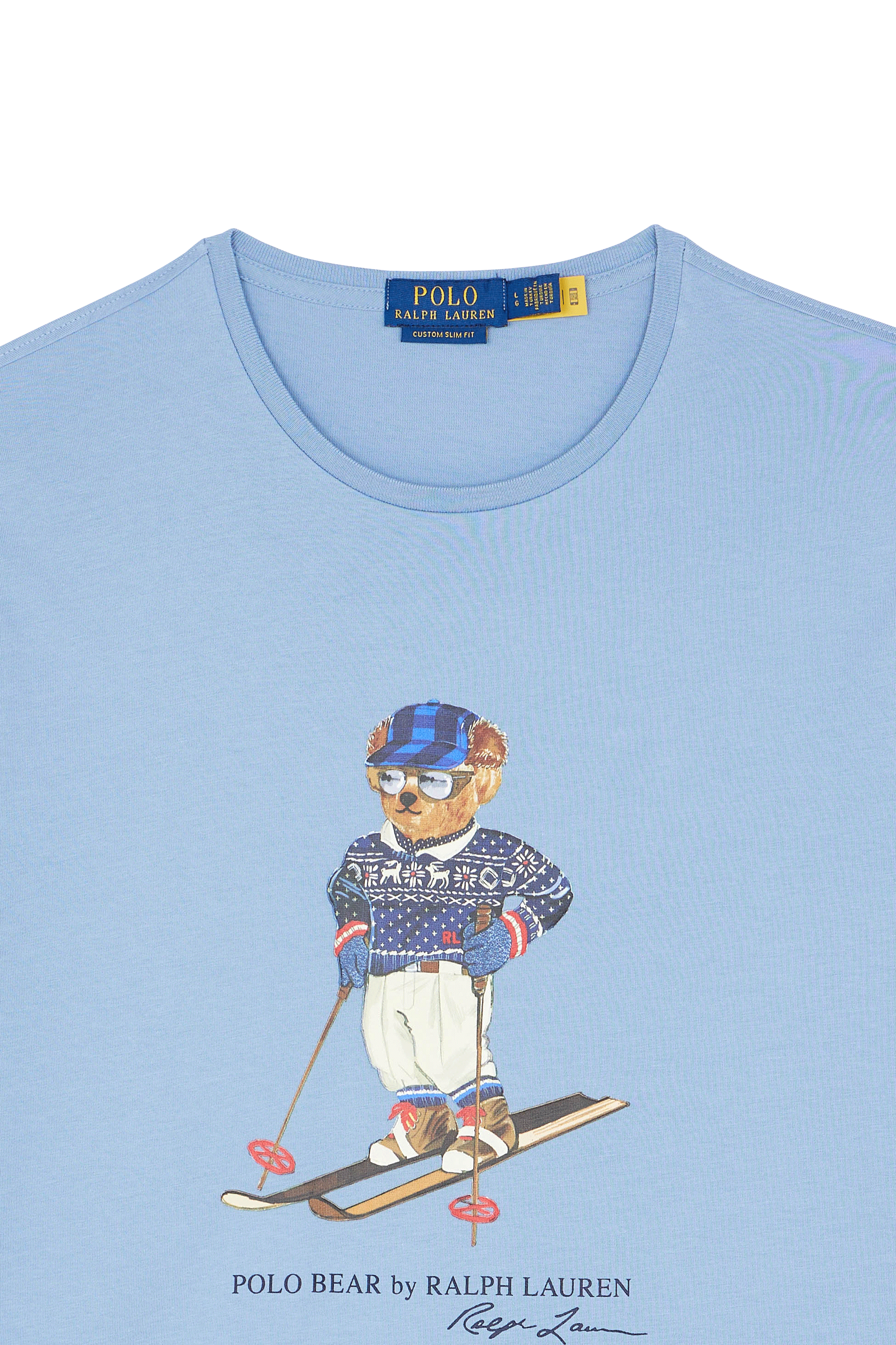 POLO RALPH LAUREN T-shirt  26/1 JERSEY Bleu