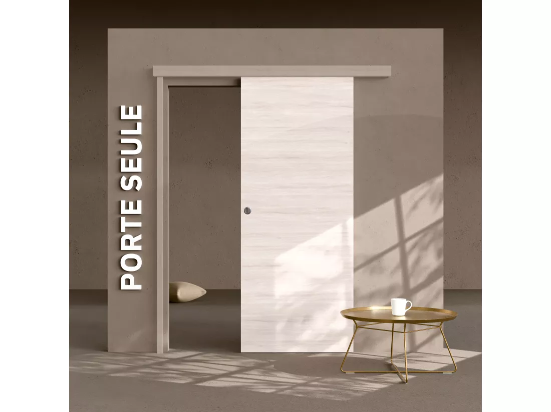 Porte Coulissante Seule - Oslo 83 cm