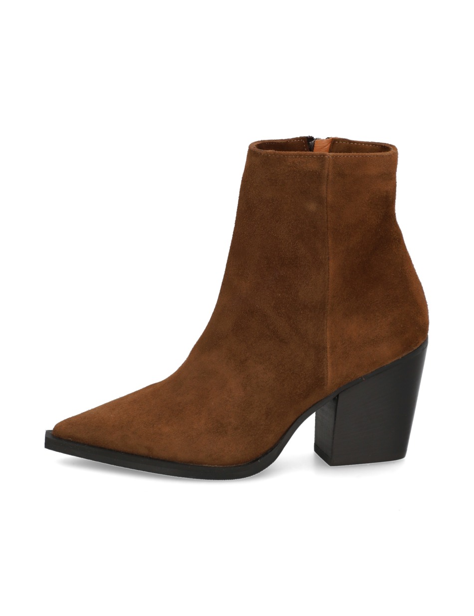 Veloursleder Stiefelette