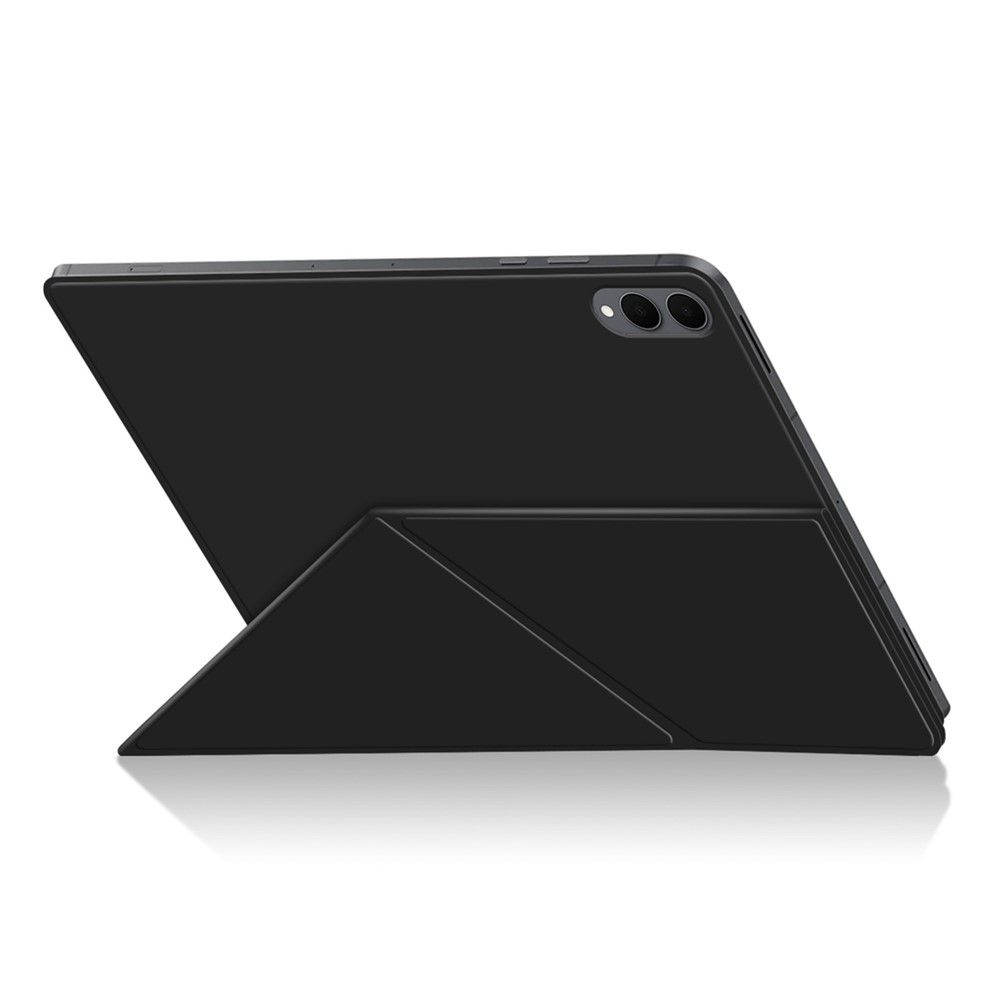 Samsung Galaxy Tab S11 Ultra Smart Cover Origami Flip Case Leder Tasche Schutzhülle Magnetcover - Schwarz