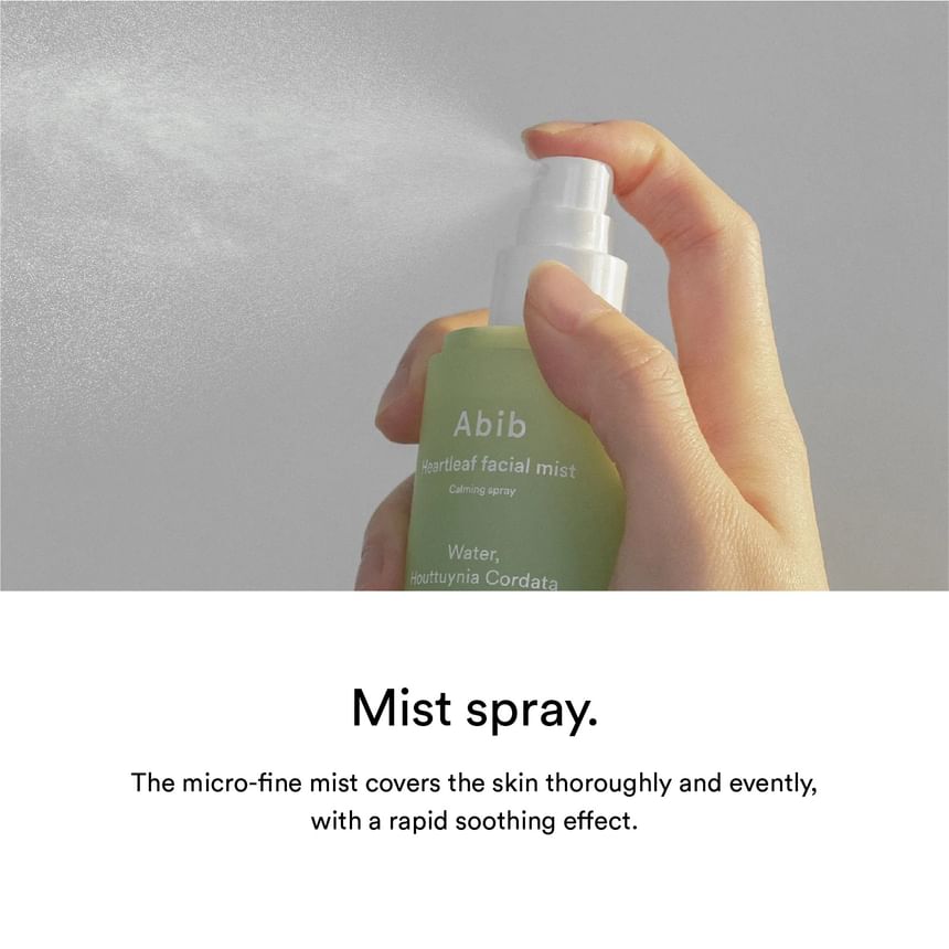 Abib - Heartleaf Facial Mist Calming Spray Set