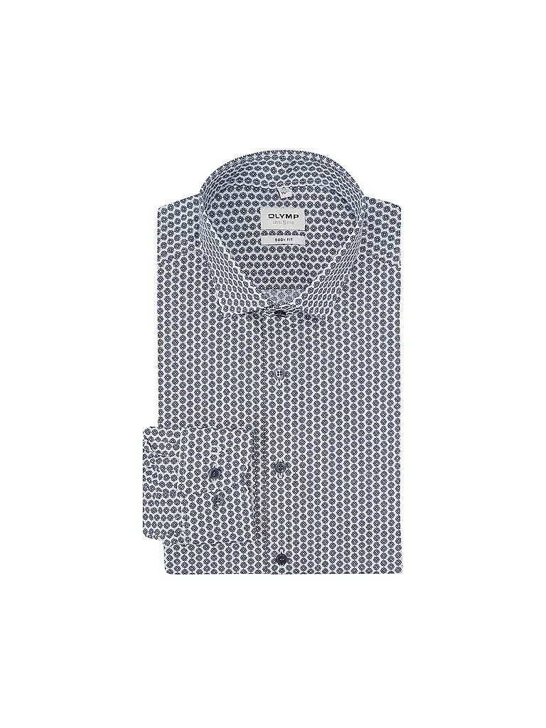 OLYMP LEVEL FIVE Hemd Body Fit blau