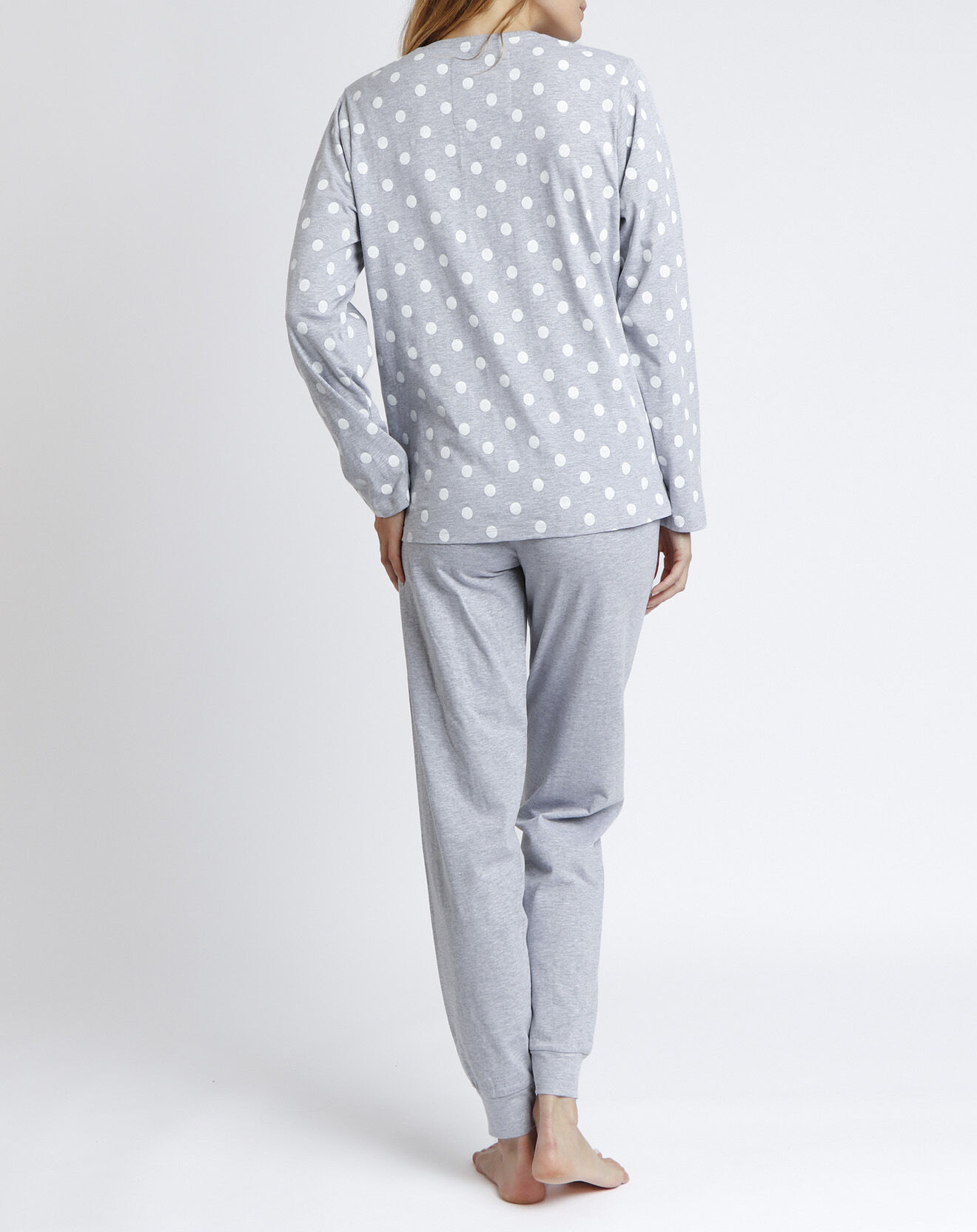 28 Pyjama Manches longues & Pantalon Faustine gris