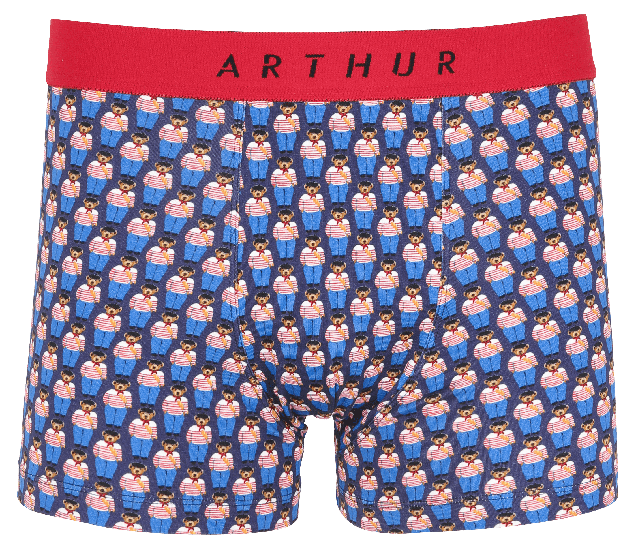 Boxer en coton mélangé | Bleu