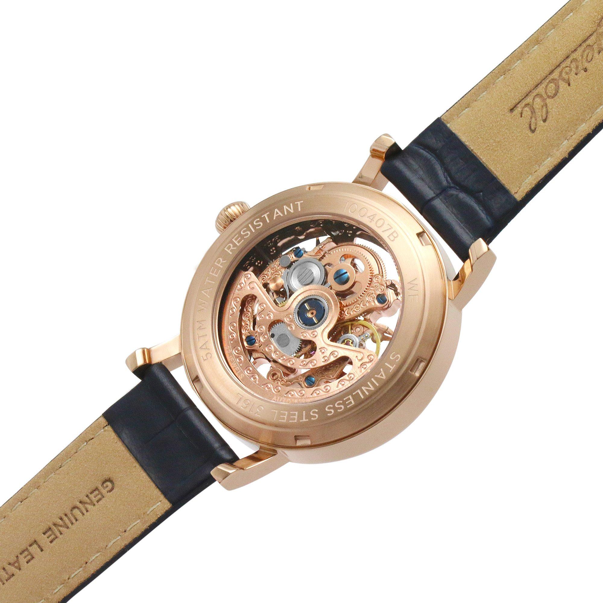 Ingersoll 1892 Mens Ingersoll Herald Automatic Blue Gold Watch