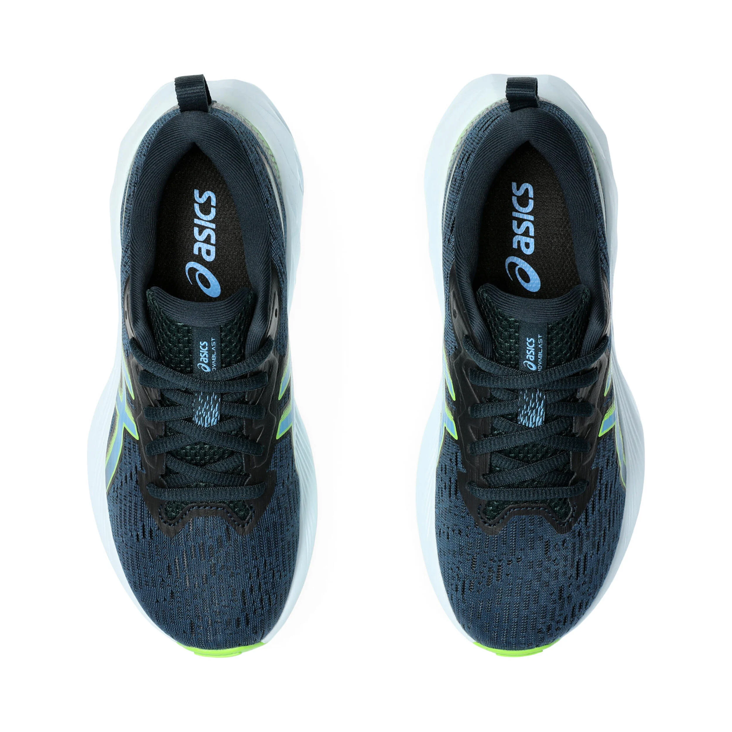 ASICS Novablast 4 GS Chaussure De Running Sans Stabilisateurs Enfants - Bleu Foncé , Turquoise