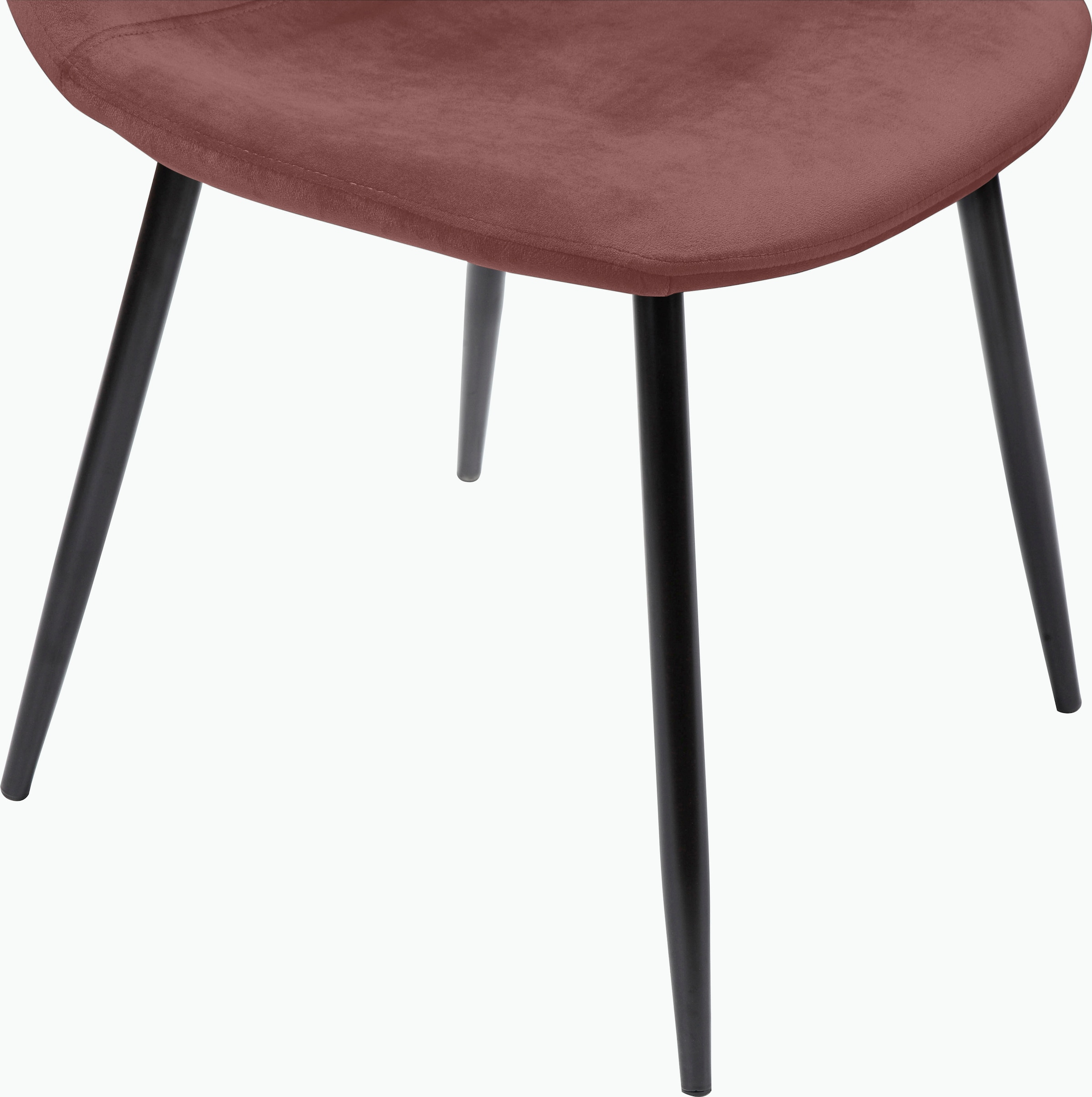 Leonique Essgruppe »Eadwine, TOPSELLER! Sitzgruppe Esstisch plus 4 Esszimmerstühle« 1 Esstisch plus 4 Esszimmerstühle,