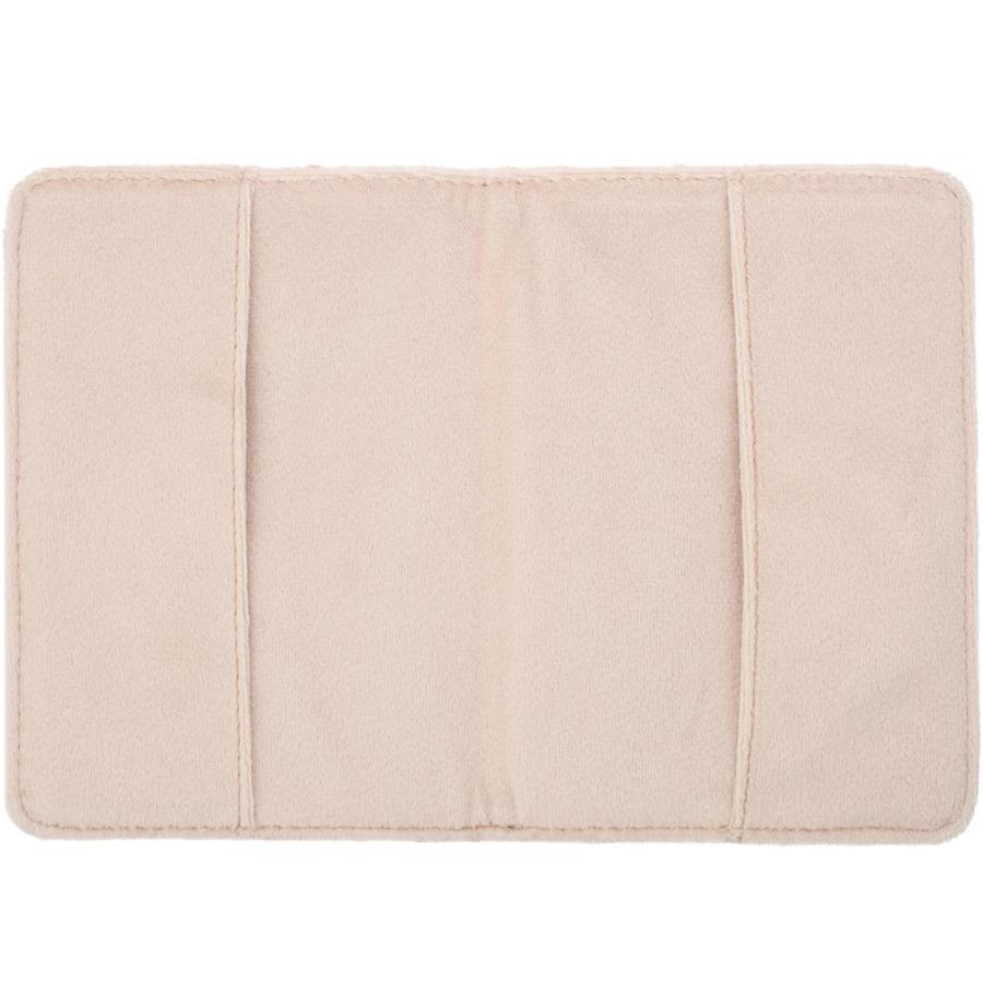 DARK Tweed Passport Cover Light Rose