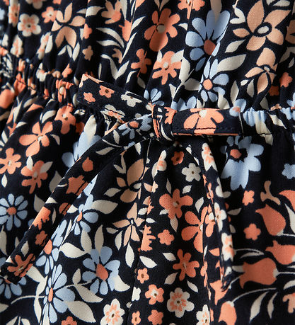 Name It Sommerstrampler - NmfVinaya - Dark Sapphire/Flower Power