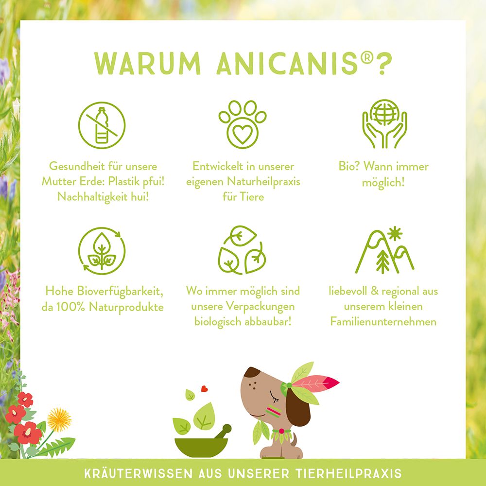 AniCanis Bio Stoffwechsel Kräuter für Hunde