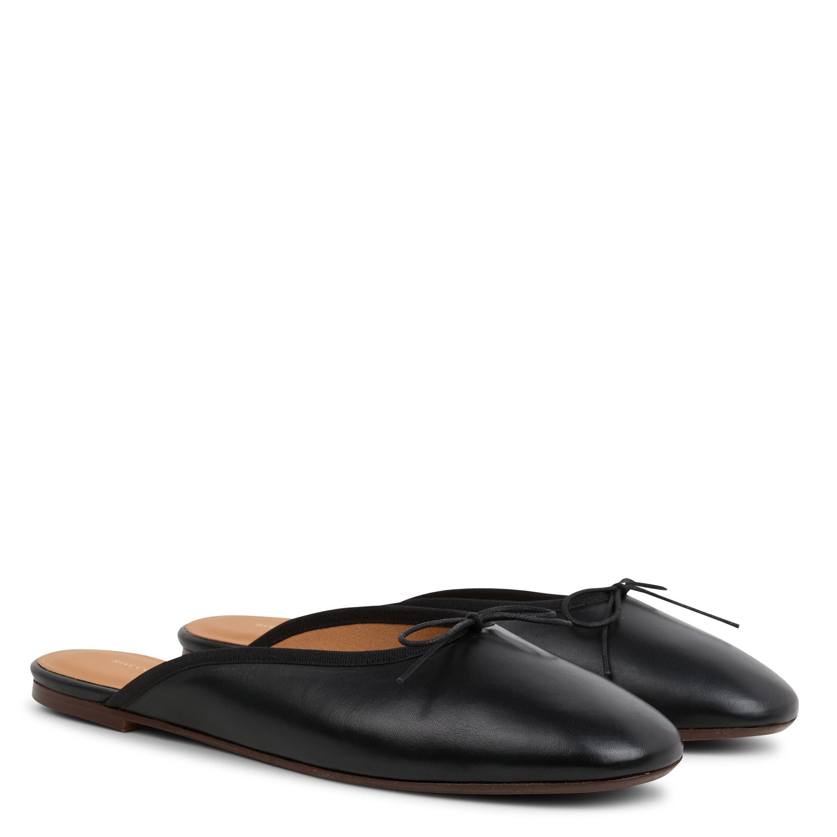 N°123 - Mules en cuir | Noir