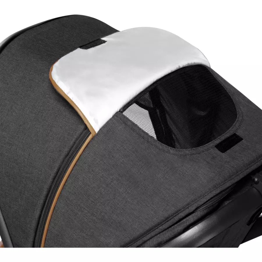 lionelo Kombikinderwagen Amber 3 in 1 Grey Graphite