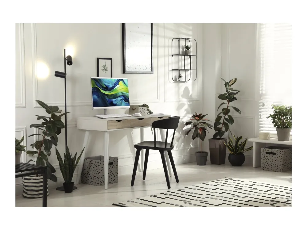 Acer Aspire C 24 C24-195ES - Alt-i-én Core Ultra 7 155U / op til 4.8 GHz - RAM 16 GB - SSD 1.024 TB - Intel Graphics - Gigabit Ethernet, Bluetooth, IEEE 802.11ax (Wi-Fi 6), IEEE 802.11be (Wi-Fi 7) - Win 11 Home - skærm: LED 23.8