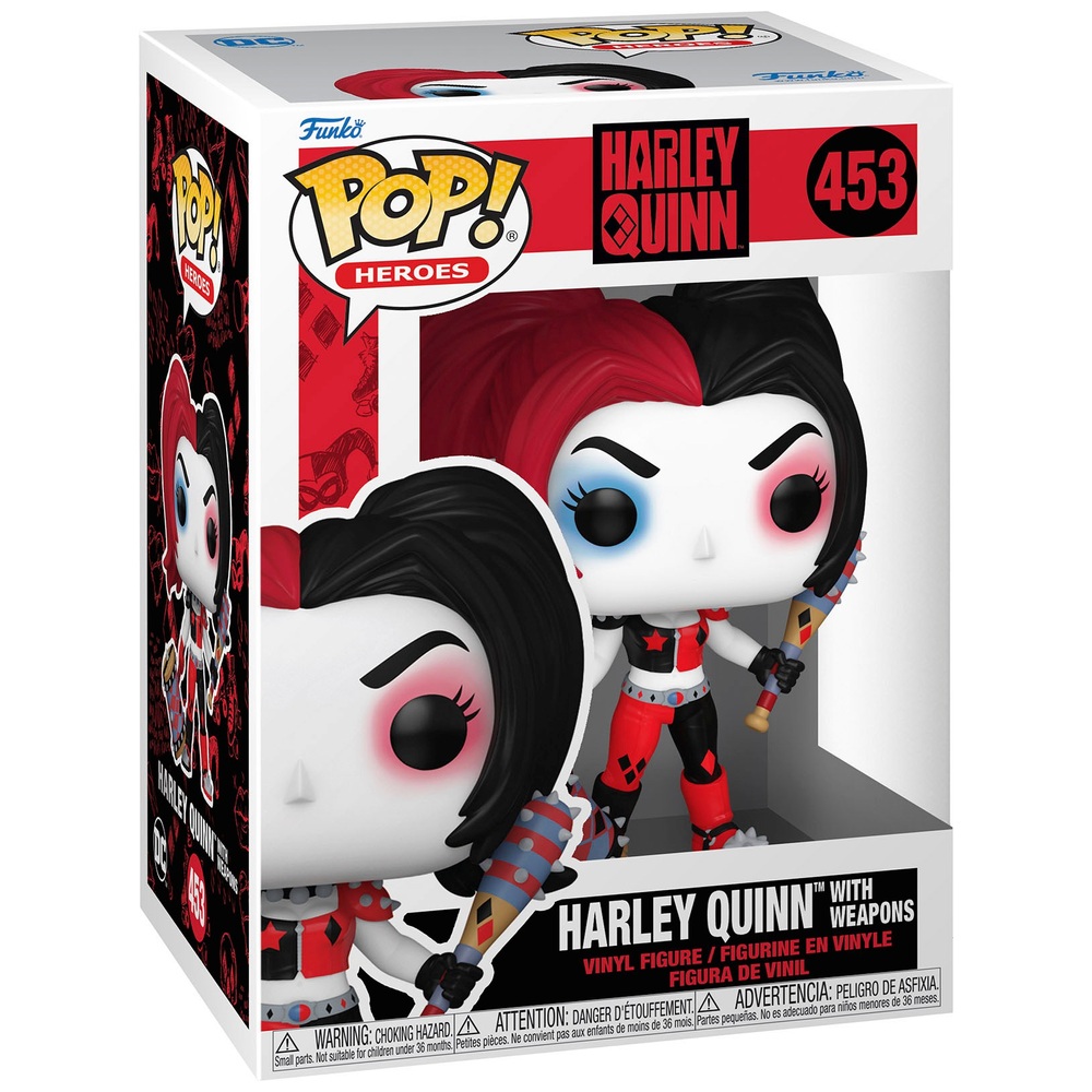 POP! Vinyl 453: DC Harley Quinn mit Waffen
