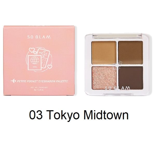 SO GLAM - Petite Pocket Oogschaduwpalet