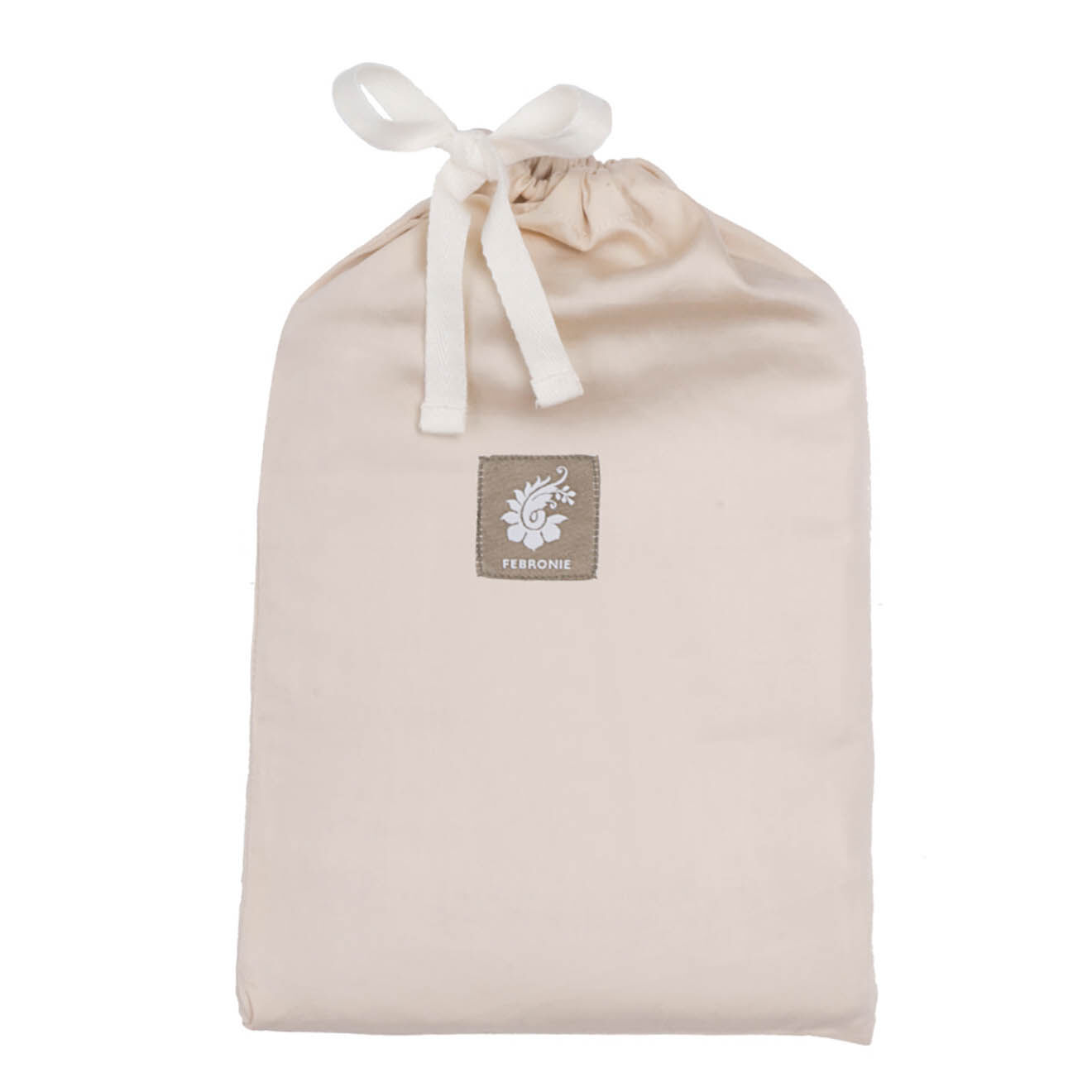Febronie Home Housse de couette 100% Satin de Coton Julia craie