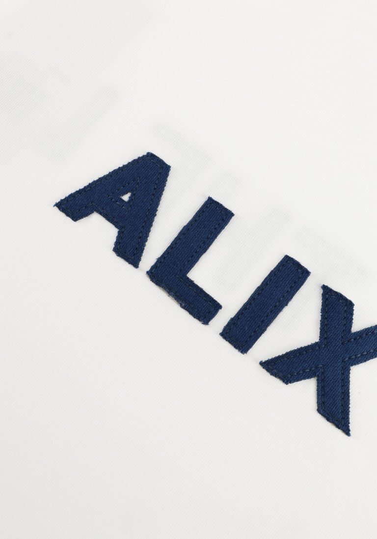 witte alix the label t-shirt ladies knitted patch longsleeve t-shirt
