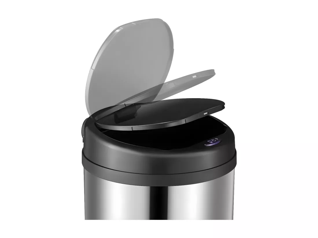 Poubelle de cuisine automatique ARTIC SILVER Argent Acier inoxydable 50 L