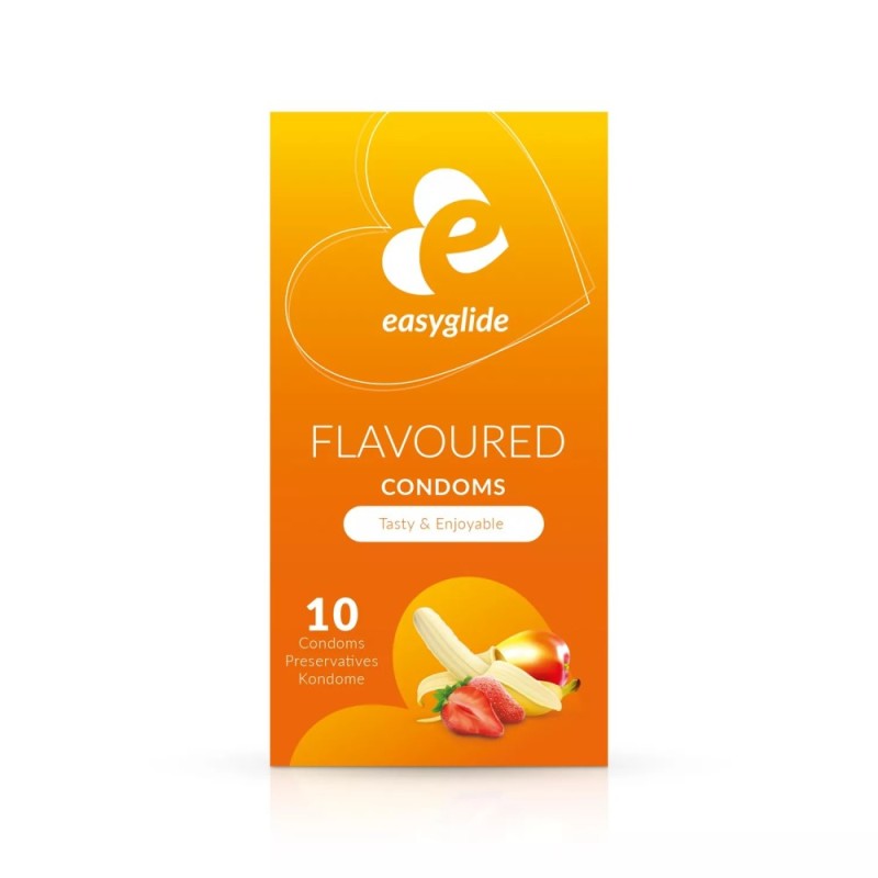 EasyGlide Condooms Met Smaakjes 10 Stuks