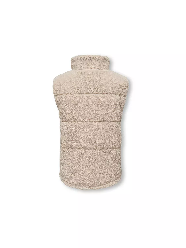 ONLY Mädchen Steppgilet KOGSANDRA beige