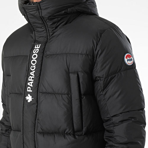 Doudoune Capuche Noir
