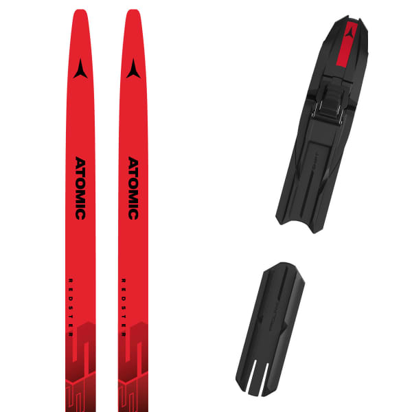Pack ski de fond ATOMIC REDSTER S5 JR + PROLINK SHIFT JR SKATE BLACK/RED