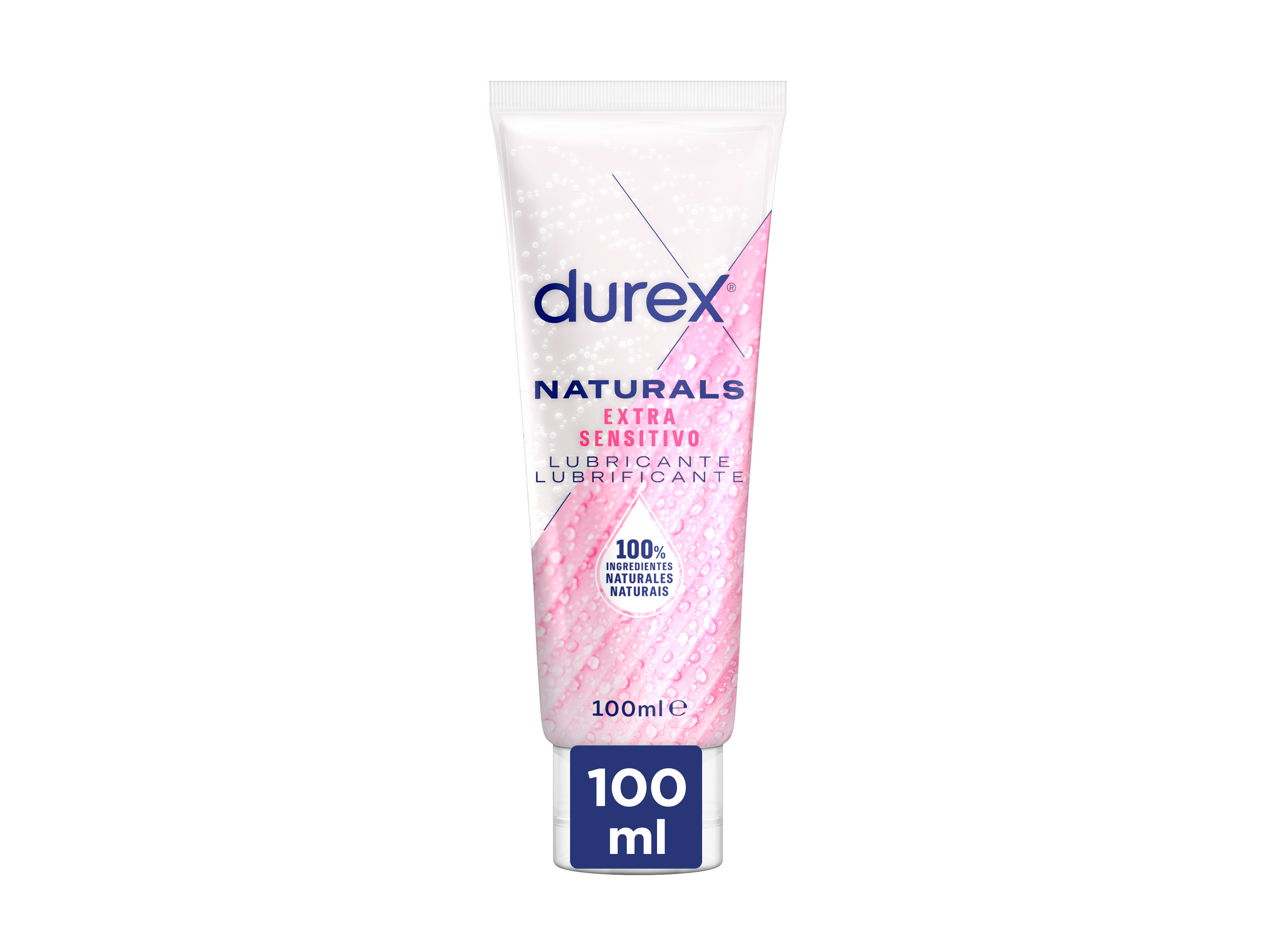 GEL DUREX LUBRIFICANTE NATURALS EXTRA SENSITIVE 100ML