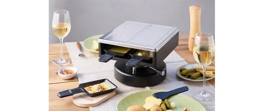 Raclette »Kisag Sierre Racöette-Aufsatz für 2 Personen«