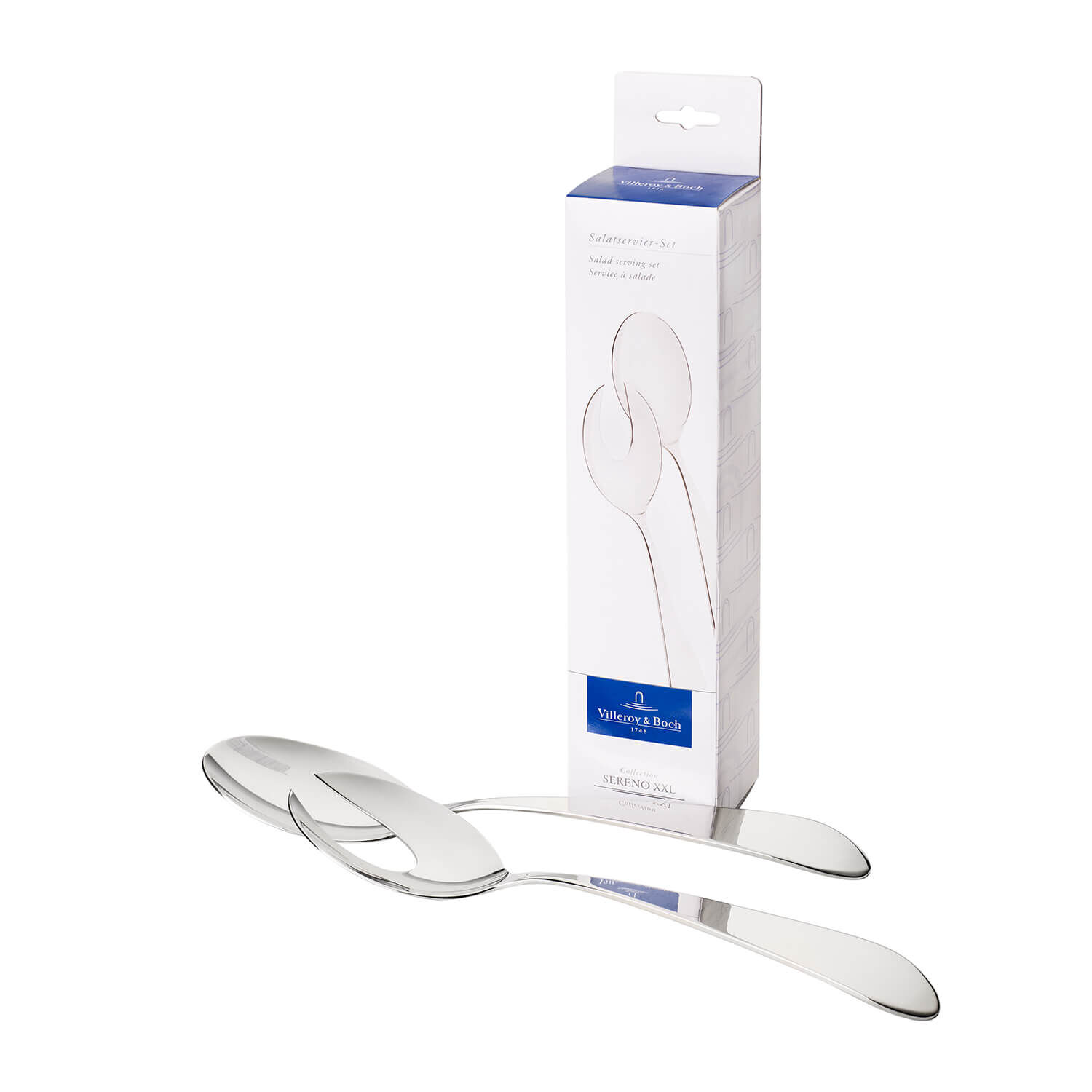 Sereno Salad servers stainless steel