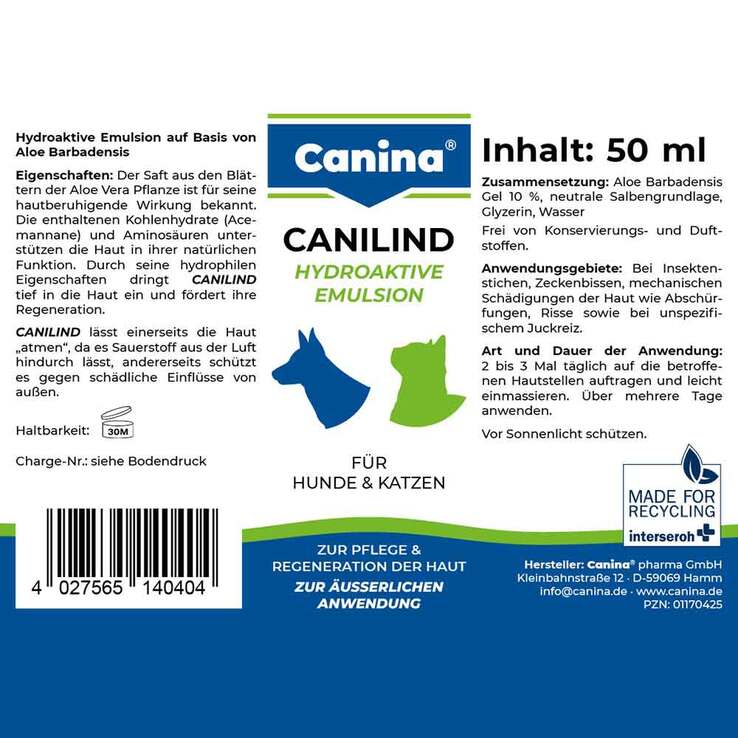 Canilind vet. Gel, 50 ml