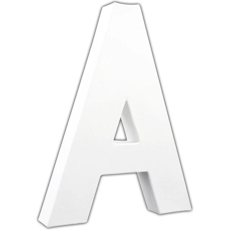 Lettre A 20,5cm - Blanc