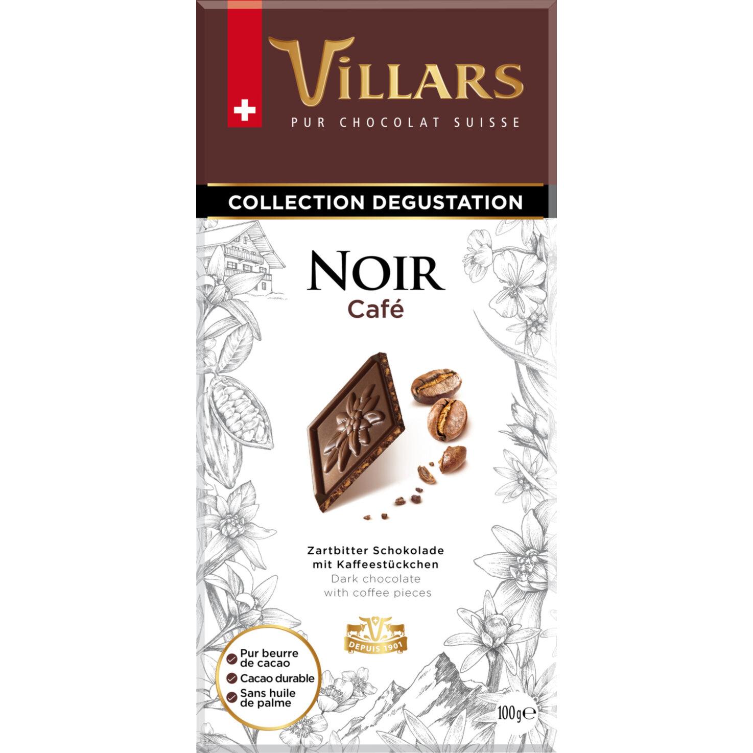 Villars Premium dunkel Kaffee