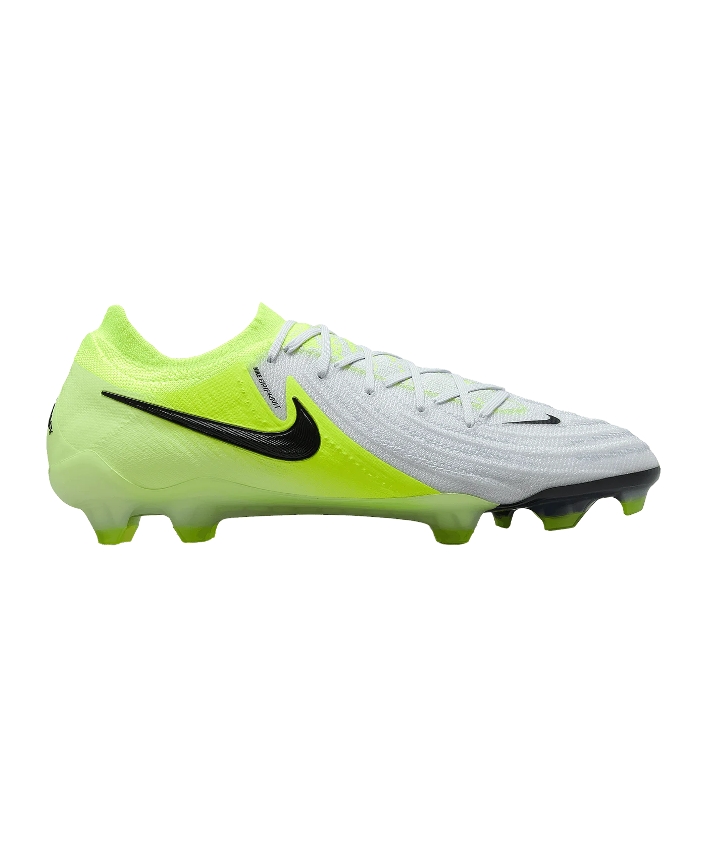 Nike Phantom GX II Elite FG Mad Voltage Silber Schwarz F003