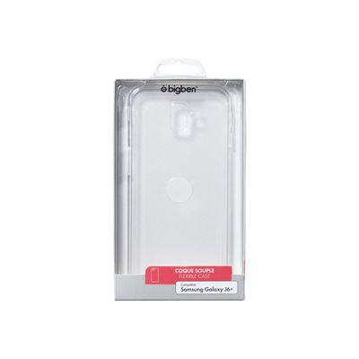 BigBen - Coque de protection pour Samsung J6+ - transparent