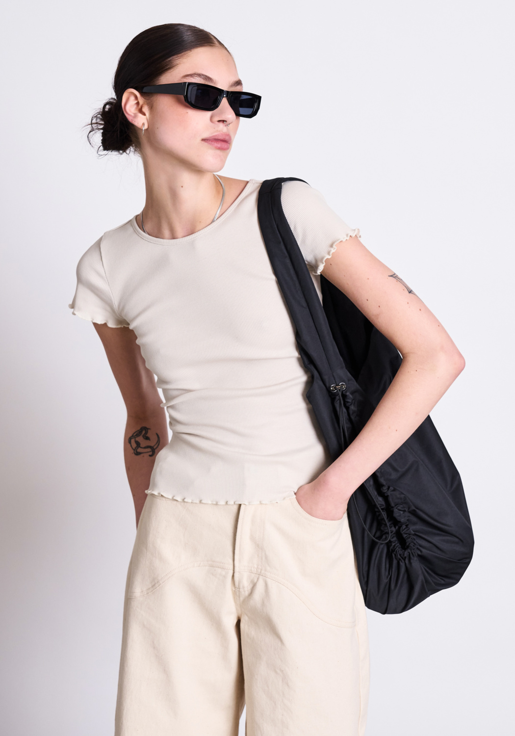 Jan 'n June T-Shirt Ren Mini Irib Ivory