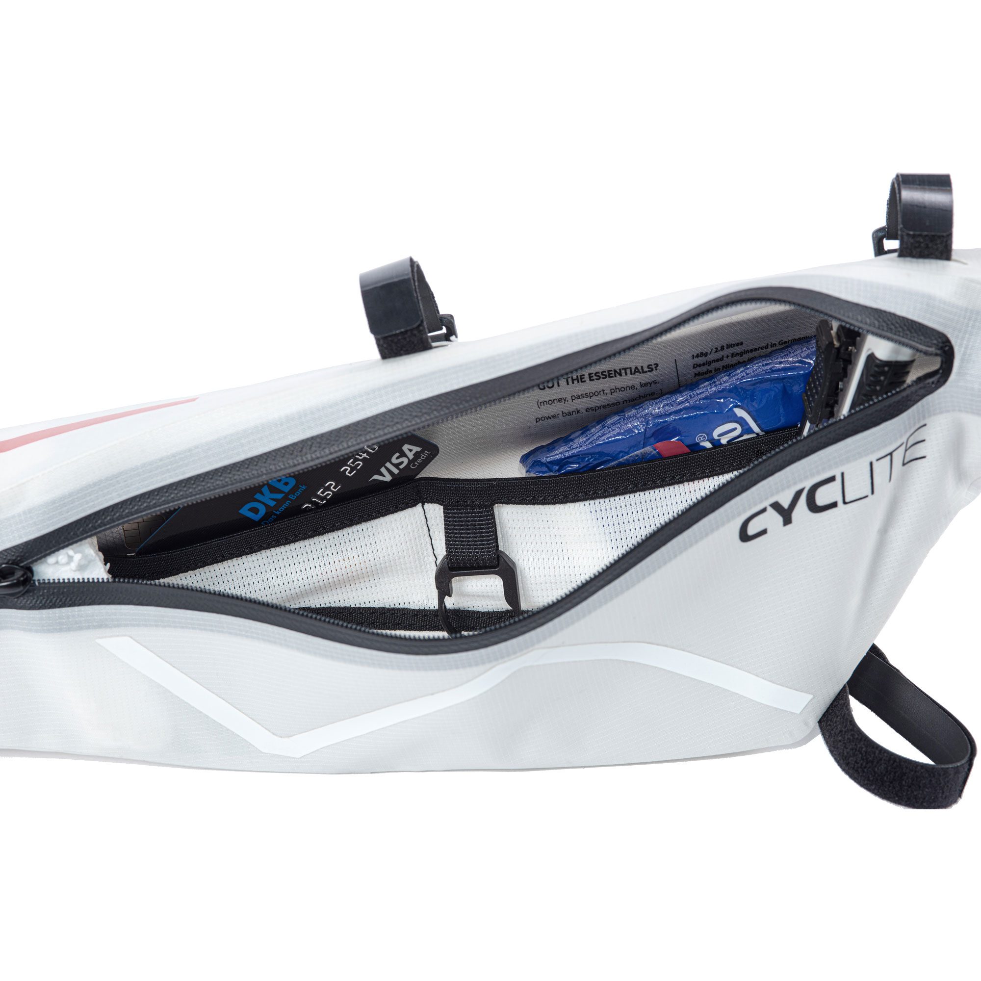 Cyclite Frame Bag / 01 Rahmentasche 2,8l light grey