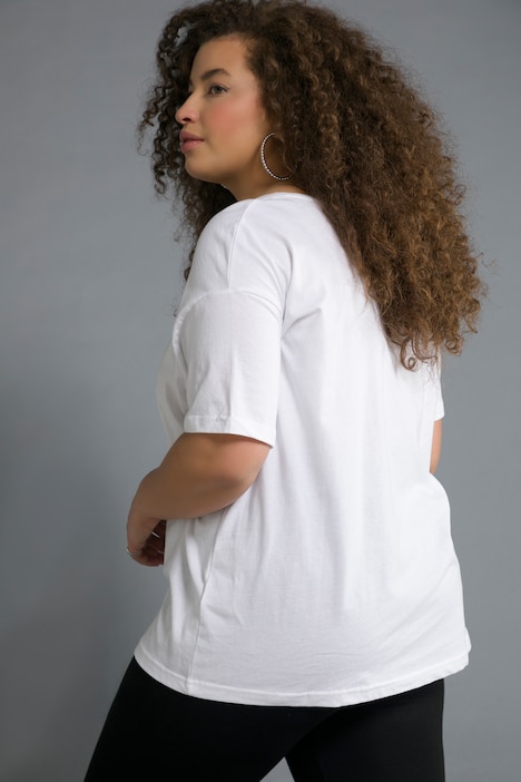 Basic-Shirt, relaxed, überschnittene Schultern