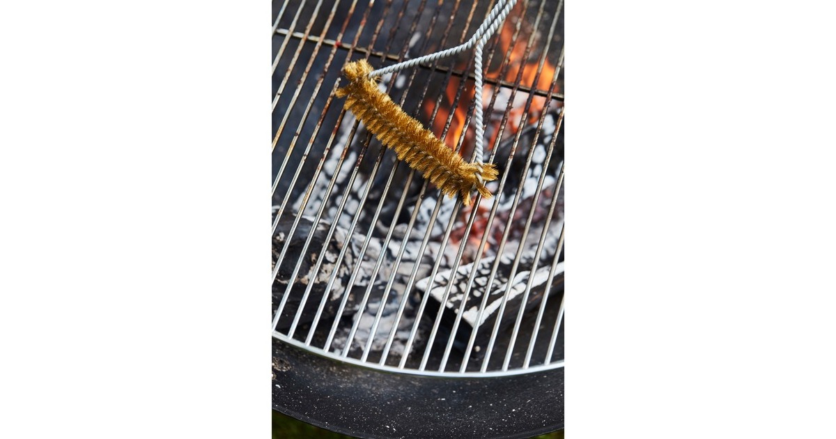 BarbecookLange spiraalborstel zwart borstel  (Zwart)