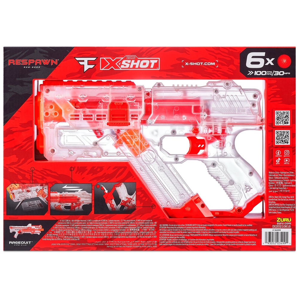 XSHOT FaZe Clan Respawn Round Blaster von ZURU