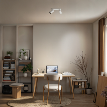 Philips duospot Pongee wit